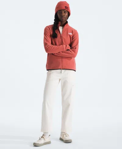 The North Face Women's Glacier Logo Detail Jacket In Pink