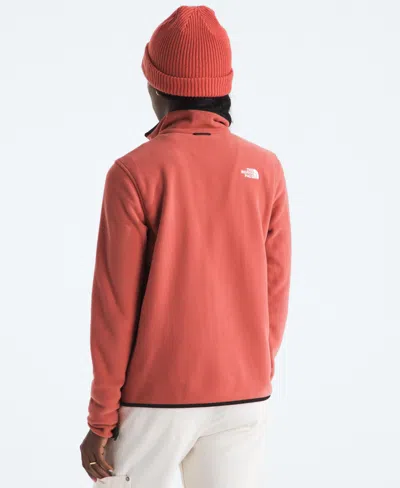 The North Face Women's Glacier Logo Detail Jacket In Pink