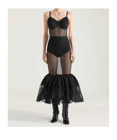 Givenchy Panties In Wool Viscose In Black