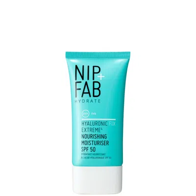 Nip+fab Hyaluronic Fix Extreme 4 Nourishing Moisturiser Spf50 50ml