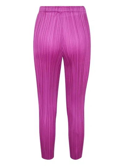 Issey Miyake Monthly Colors September Pants In Purple