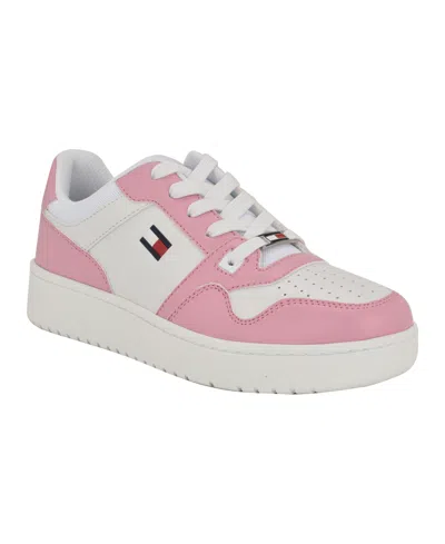 Tommy Hilfiger Women's Twigye Lace-up Sneakers In Pink