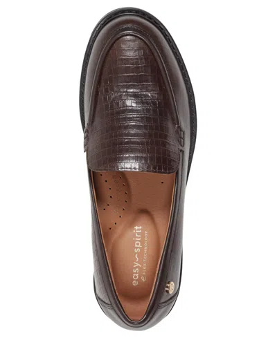 Easy Spirit Jaylin Loafer In Burgundy