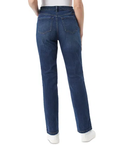 Gloria Vanderbilt Women's Amanda Classic Straight Jeans, In Regular, Short & Long In Blue