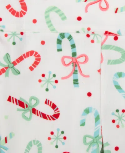 Baby Essentials Candy Cane Cutie Baby Girls 3-pc. Pant Set In Multi