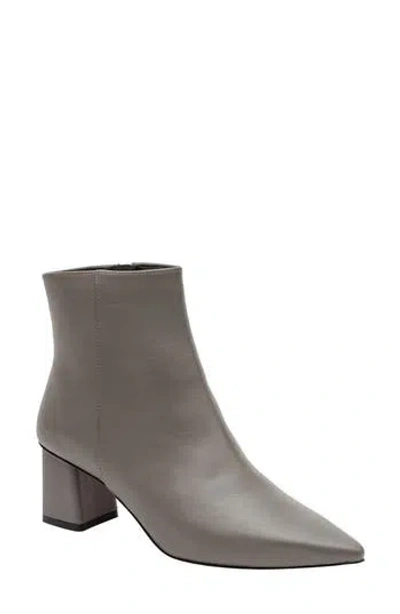 Linea Paolo Wynda Pointed Toe Bootie In Gray