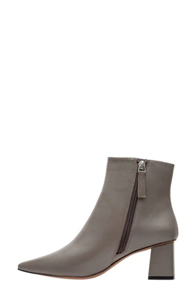 Linea Paolo Wynda Pointed Toe Bootie In Gray