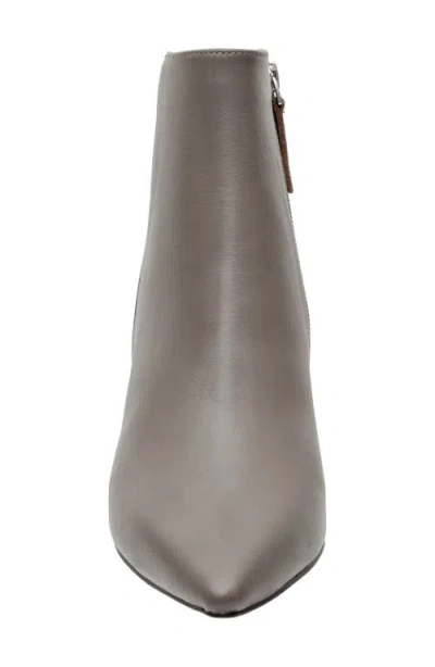 Linea Paolo Wynda Pointed Toe Bootie In Gray