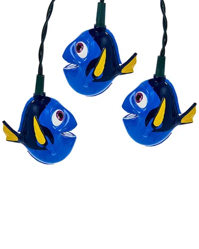 Kurt Adler Disney Finding Dory Light Set In Blue