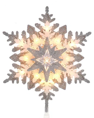 Kurt Adler Tree Topper In Silver