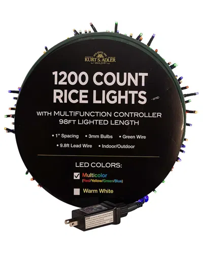 Kurt Adler Light Set In Black