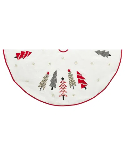 Kurt Adler Tree Skirt In Multi