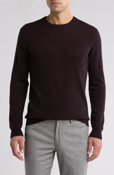 Rodd & Gunn Wool & Cashmere Crewneck Sweater In Purple