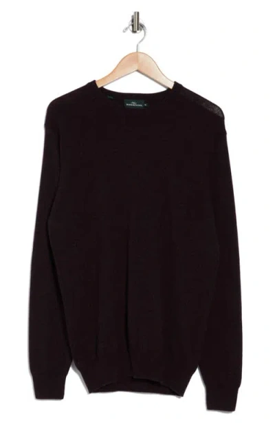 Rodd & Gunn Wool & Cashmere Crewneck Sweater In Purple