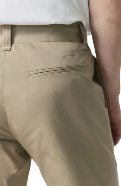 Rag & Bone Haydon Relaxed Straight Leg Twill Chinos In Brown