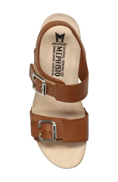 Mephisto Lissandra Platform Wedge Sandal In Multi