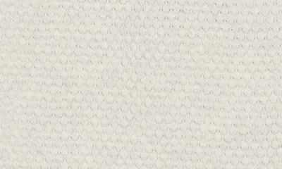 Soul Of London Textured Cotton Quarter Zip Sweater In Neutral