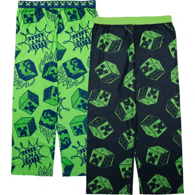 Ame Kids' Minecraft Assorted 2-pack Pajama Pants In Multi