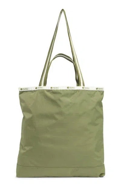 Lesportsac Carryall Nylon Tote Bag In Green