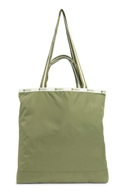 Lesportsac Carryall Nylon Tote Bag In Green