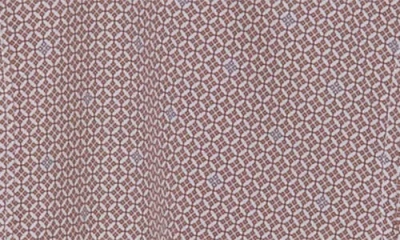 Construct Geometric Print Slim Fit Stretch Button-up Shirt In Multi