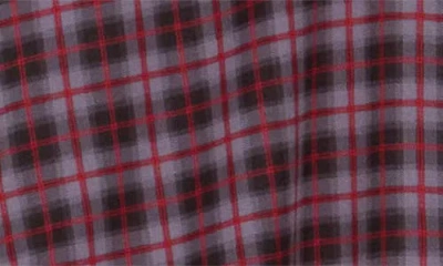 Construct Plaid Print Slim Fit Stretch Button-up Shirt In Multi