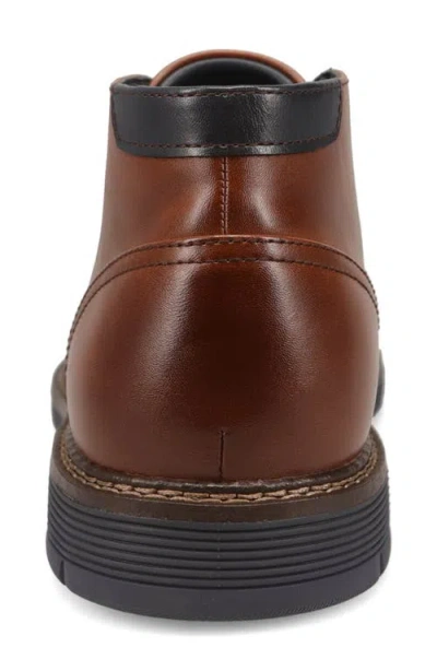 Dockers Mens Esmond Dress Casual Lace Up Ankle Boot In Brown