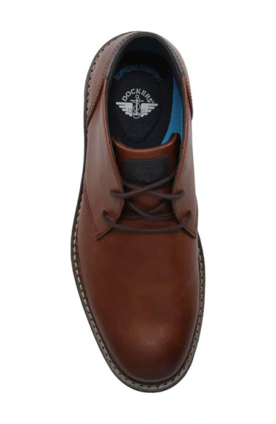 Dockers Mens Esmond Dress Casual Lace Up Ankle Boot In Brown