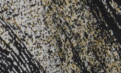 Patrizia Luca Asymmetric Stripe Tunic In Black