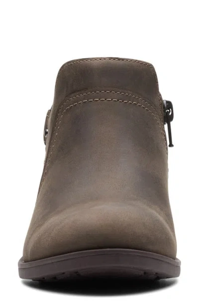Clarks Women's Charleton Grace Buckled Ankle Booties In Brown