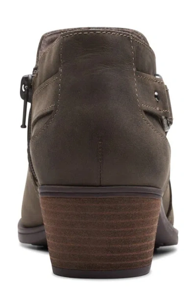 Clarks Women's Charleton Grace Buckled Ankle Booties In Brown