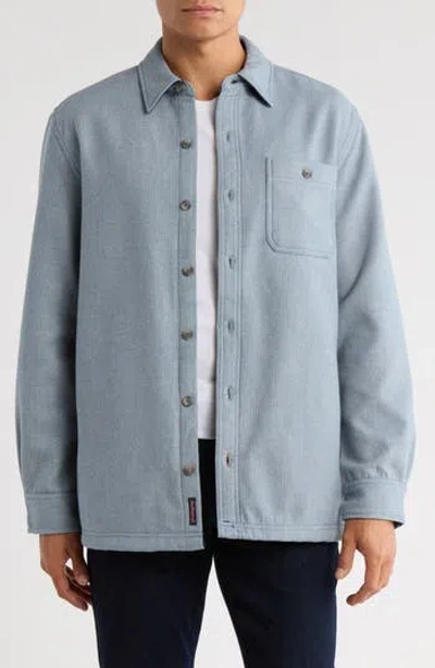 Weatherproof Vintage Herringbone Shirt Jacket In Blue