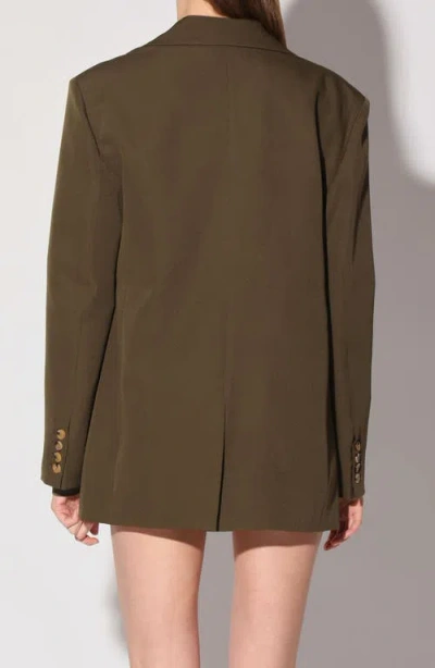 Walter Baker Jagger Oversize Blazer In Green