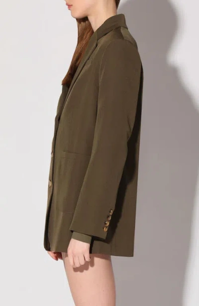 Walter Baker Jagger Oversize Blazer In Green