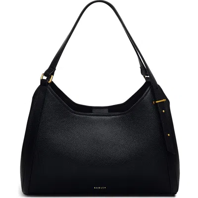 Radley Clarendon Row Medium Ziptop Satchel Bag In Black