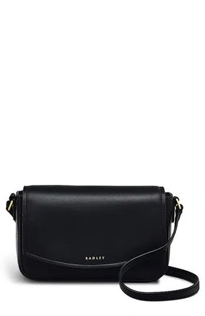 Radley Holmes Avenue Mini Flapover Crossbody Bag In Black
