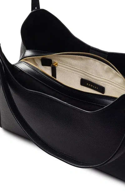 Radley Clarendon Row Medium Ziptop Satchel Bag In Black