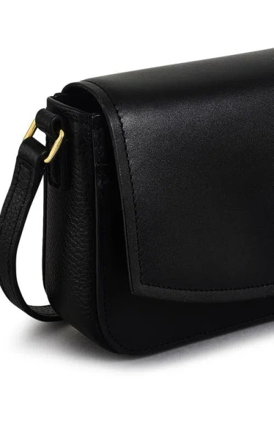 Radley Holmes Avenue Mini Flapover Crossbody Bag In Black
