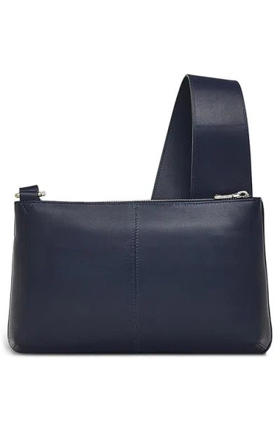 Radley Pockets Leather Crossbody Bag In Blue