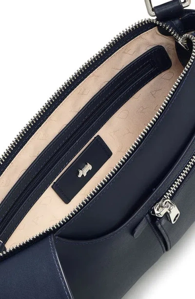 Radley Pockets Leather Crossbody Bag In Blue