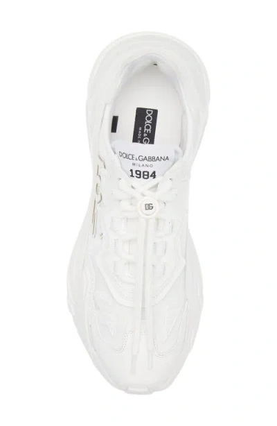 Dolce & Gabbana Day Faster Sneakers In White