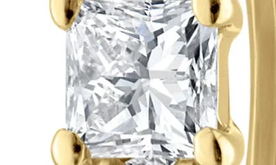 Maria Tash Princess Cut Diamond Single Clicker Hoop Earring In Gold