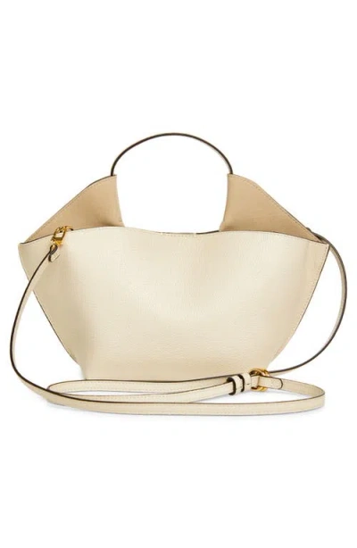 Ree Projects Mini Ann Leather Tote In Neutral