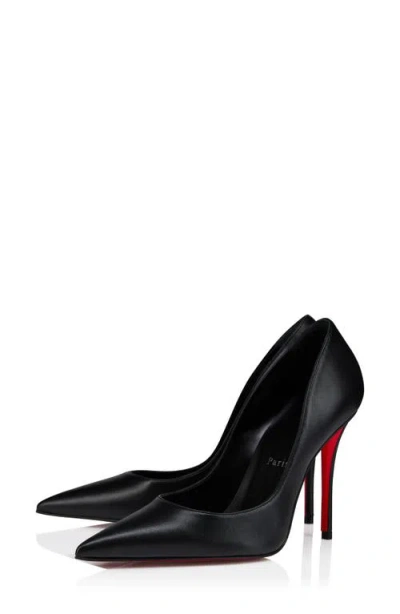 Christian Louboutin Nappa Leather Miss Z Pumps 100 In Black