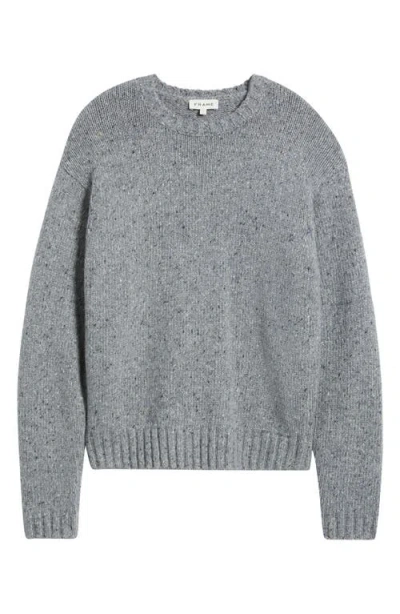 Frame Sailor Ribbed Crew-neck Knitwear In Gray