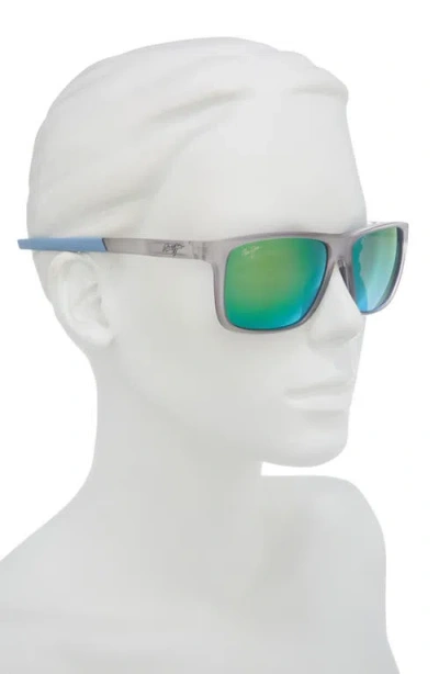 Maui Jim Lehopulu 58mm Polarizedplus2 Rectangular Sunglasses In Multi