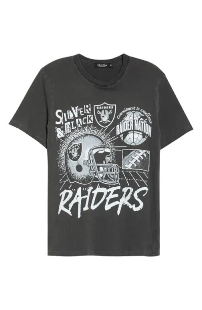Junk Food Raiders Graphic T-shirt In Black