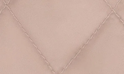Burberry Horseshoe Quilted Nylon Pouch Bag In Pink