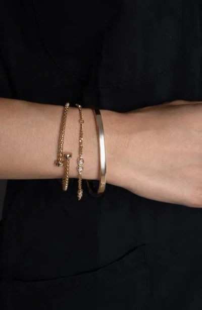 Bony Levy 14k Gold Rectangular Bracelet In Gold