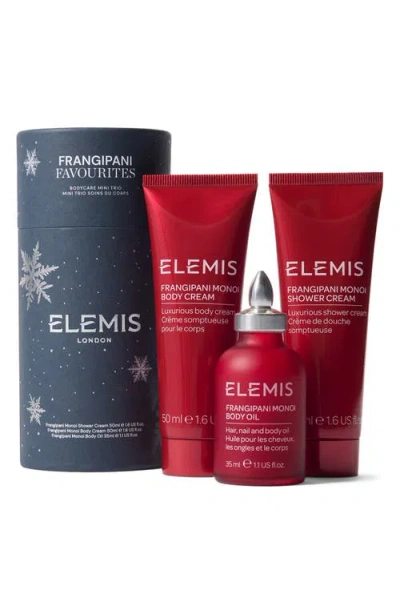 Elemis Frangipani Favourites Mini Bodycare Trio In Transparent